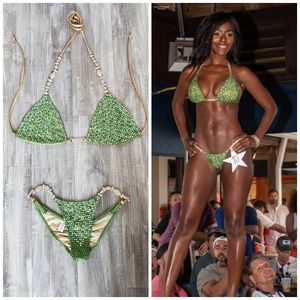 GORGEOUS Custom Ravish Sands Competition bikini